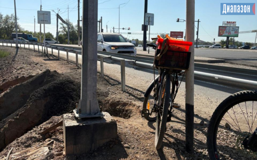 Народный репортер. Как выглядит дорога для пешеходов в районе нового моста в Кирпичном