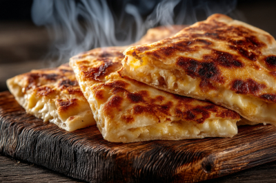 Эти кутабы хочется есть бесконечно &mdash; нежные лепешки с сулугуни: круче любых пирогов