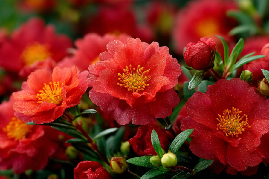 Алый ковер вместо газона: цветет безостановочно с июня до самых заморозков