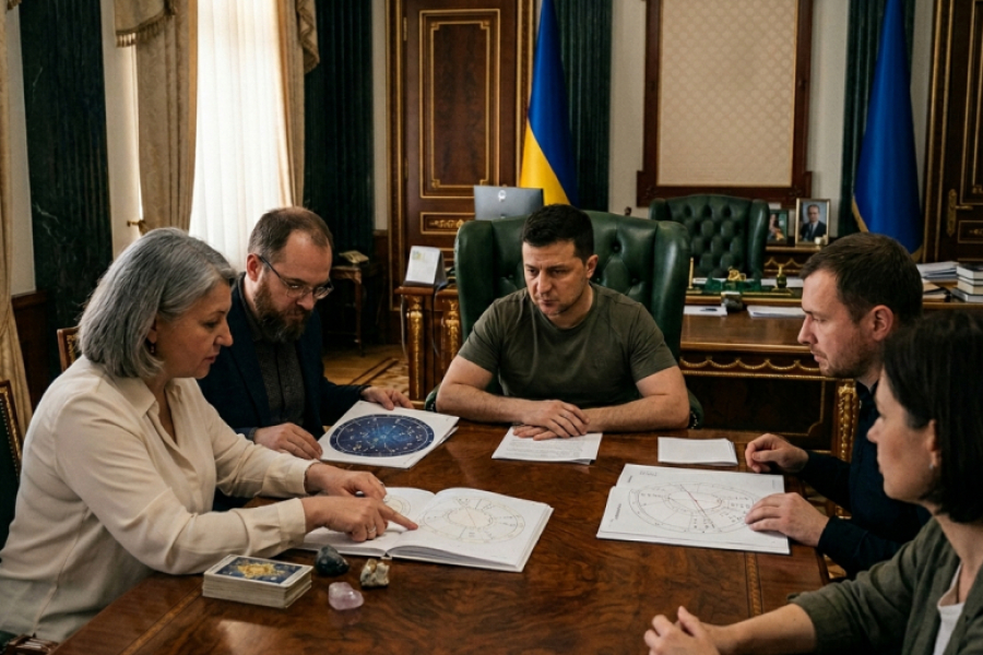 &laquo;Вероятность покушения&raquo;: украинские маги предрекли Зеленскому скорый конец