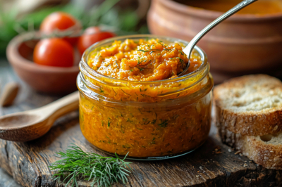 Ленивая икра из перца и кабачков &mdash; любимая зимняя закуска. Просто, вкусно и без лишних хлопот