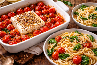 И не надо никаких уставших гуляшей &mdash; фетаксу и черри отправляю в духовку и варю макароны: невероятная паста вкуснее, чем в ресторане