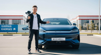 Поставщик авто назвал цены на премиальный BYD Han L в Хоргосе