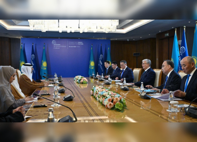 Токаев и министр ОАЭ подвели итоги визита принца Абу-Даби