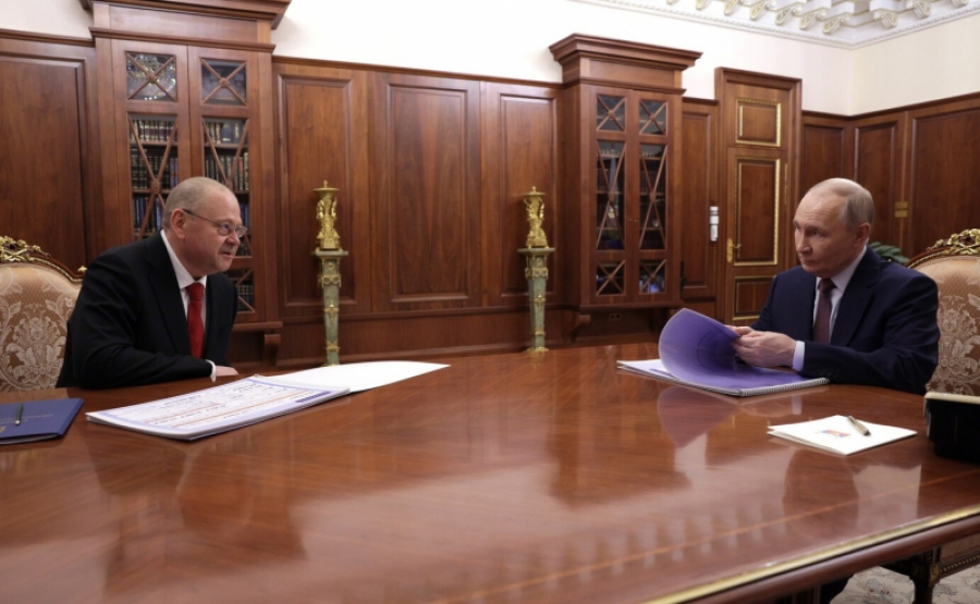 Путин принял в Кремле губернатора Мельниченко: главные темы беседы