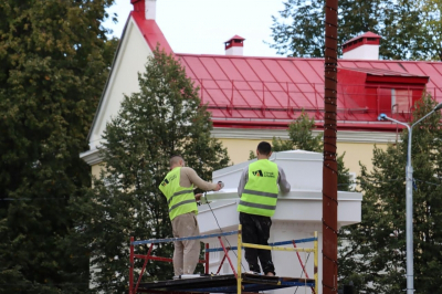 На стадионе &laquo;Металлург&raquo; в Ступине сохранят фонтан, скульптуры и архитектурное ограждение