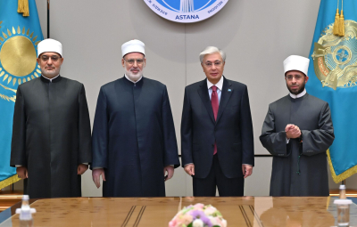 Токаев встретился с заместителем Верховного имама университета «Аль-Азхар» Мухаммедом Абдульрахманом Аль-Дуайни