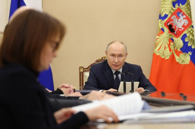 Путин заявил о снижении ВВП России на 1,8% за два месяца