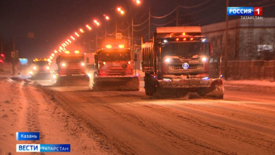 В Казани за девять дней вывезли 222 тыс. тонн снега