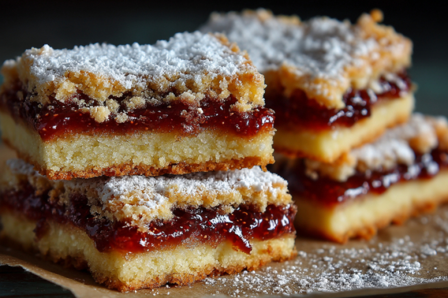 Песочные полоски, которые пекли в СССР: рассыпчатые, нежные и с хрустящей крошкой сверху