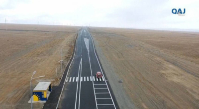 Снегозащитные ограждения на трассе Ушарал – Достык разрушил ураган — &quot;ҚазАвтоЖол&quot;