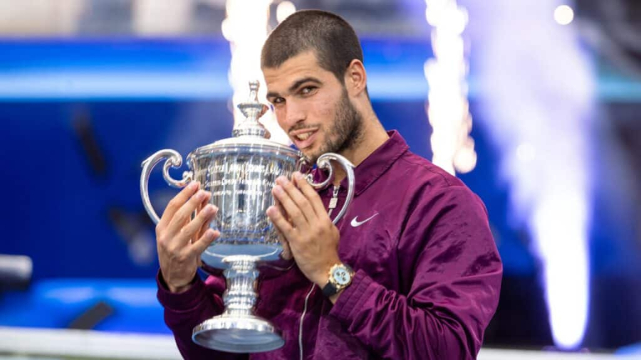 Алькарас стал седьмым теннисистом в истории, заработавшим свыше $50 млн призовых