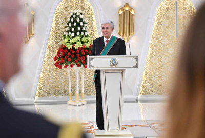 Токаев награжден высшим орденом Италии